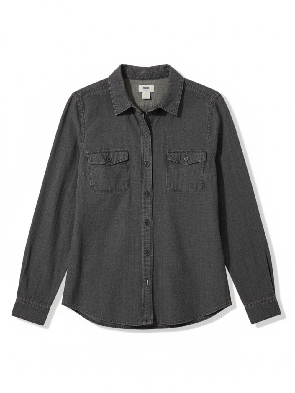 Old Navy Black Button-Down Shirt – Small